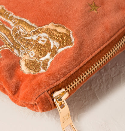 Golden Elephants Everyday Pouch
