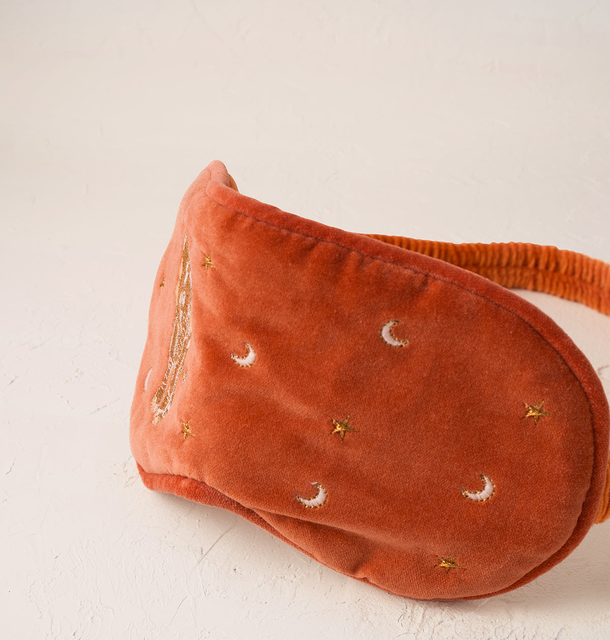Golden Elephants Eye Mask