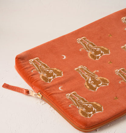 Golden Elephants Laptop Case Large