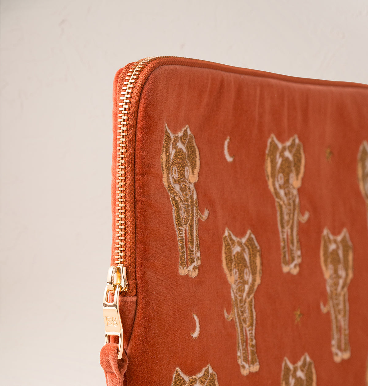 Golden Elephants Laptop Case Small