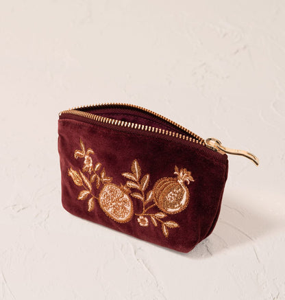 Golden Pomegranate Coin Purse