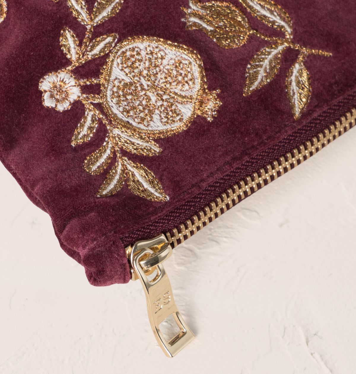 Golden Pomegranate Everyday Pouch
