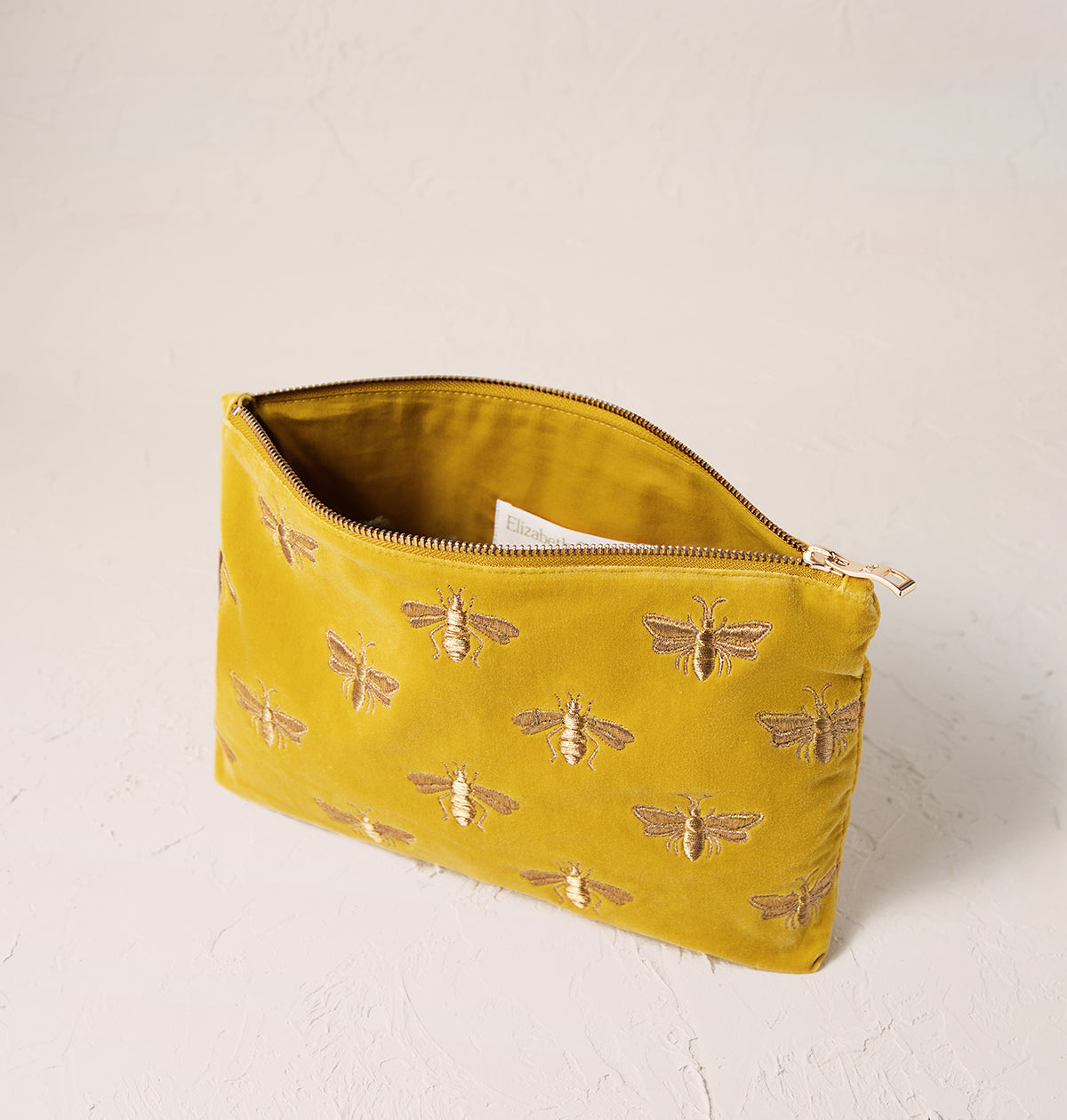 【新品】Elizabeth Scarlett Honey Bee ポーチ Elizabeth Scarlett Honey Bee Charcoal Mini Pouch | Bath & Unwind