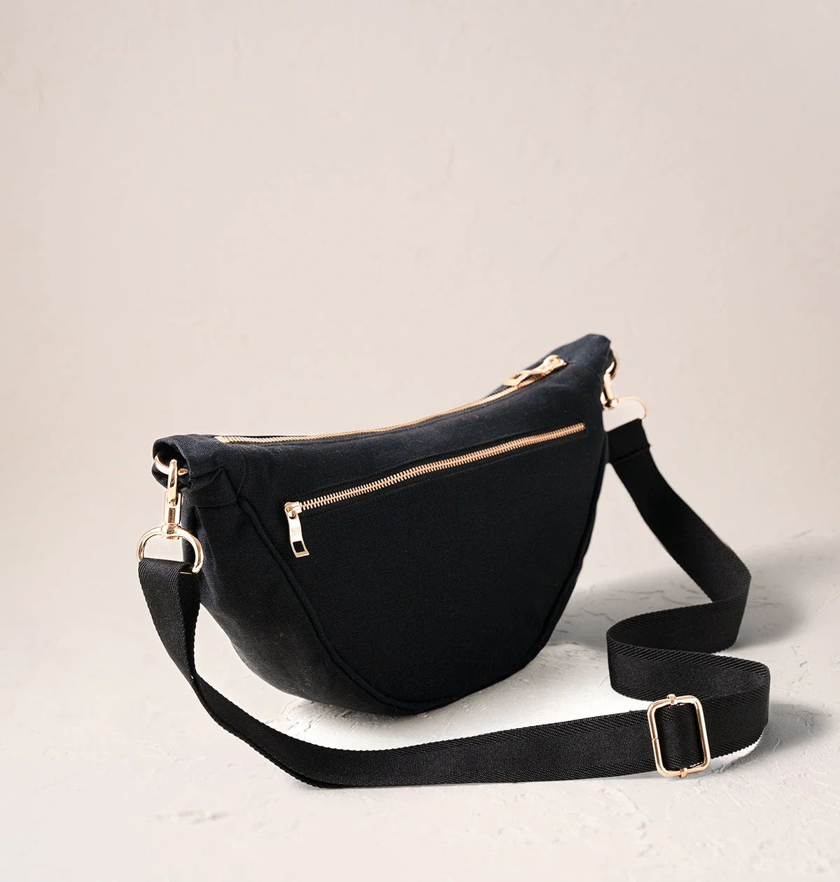 Honey Bee Canvas Crossbody Sling Bag