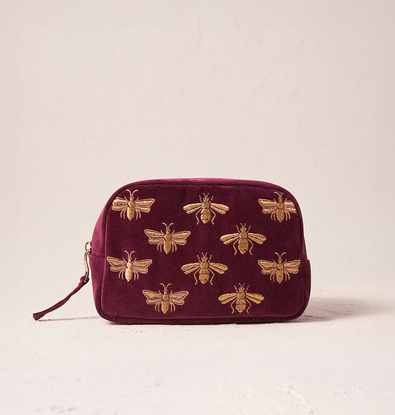 Honey Bee Makeup Bag – Elizabeth Scarlett