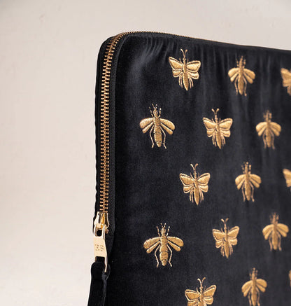 Honey Bee Laptop Case Large