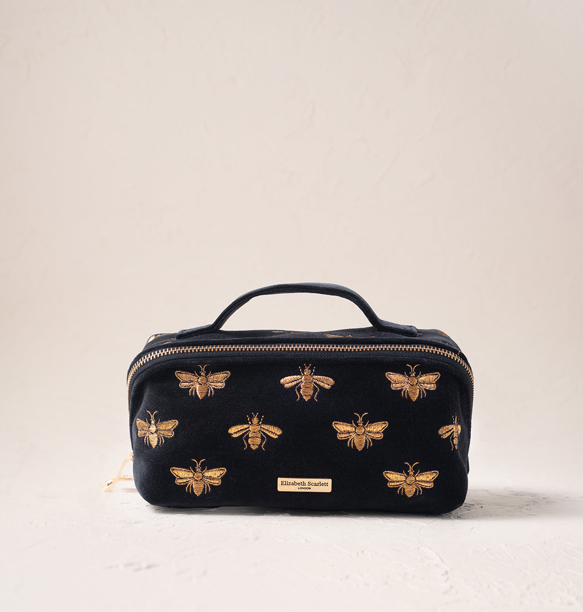 Honey Bee Open Flat Makeup Bag