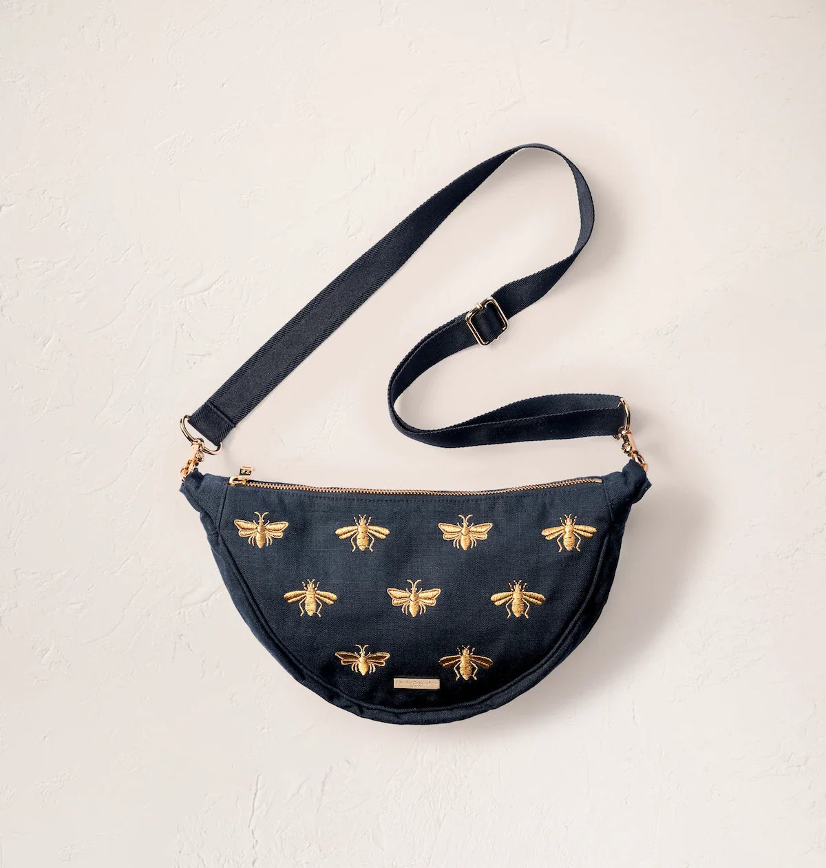 Honey Bee Canvas Crossbody Sling Bag