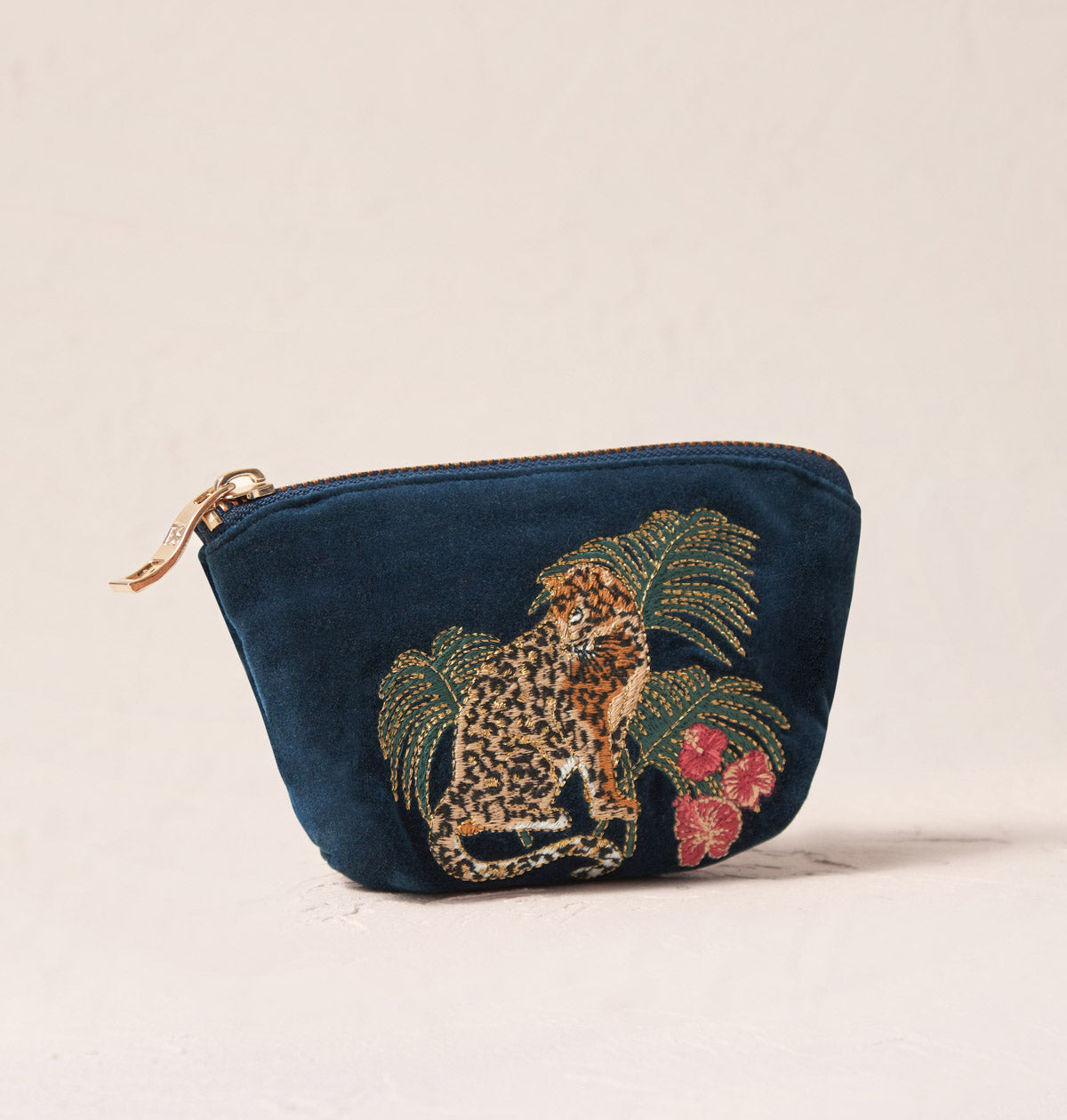 Elizabeth scarlett leopard pouch online