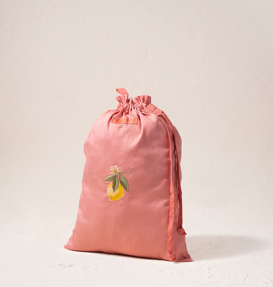 Lemon Blossom Laundry Bag