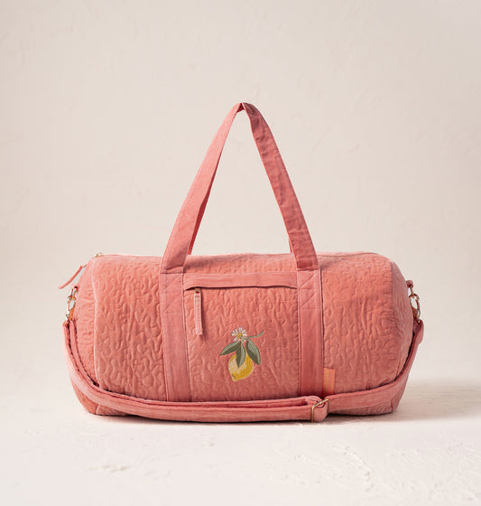 Lemon Blossom Overnight Bag