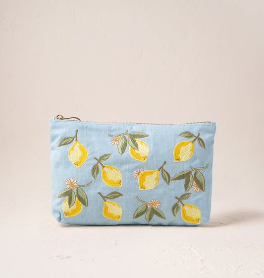 Lemon Blossom Everyday Pouch