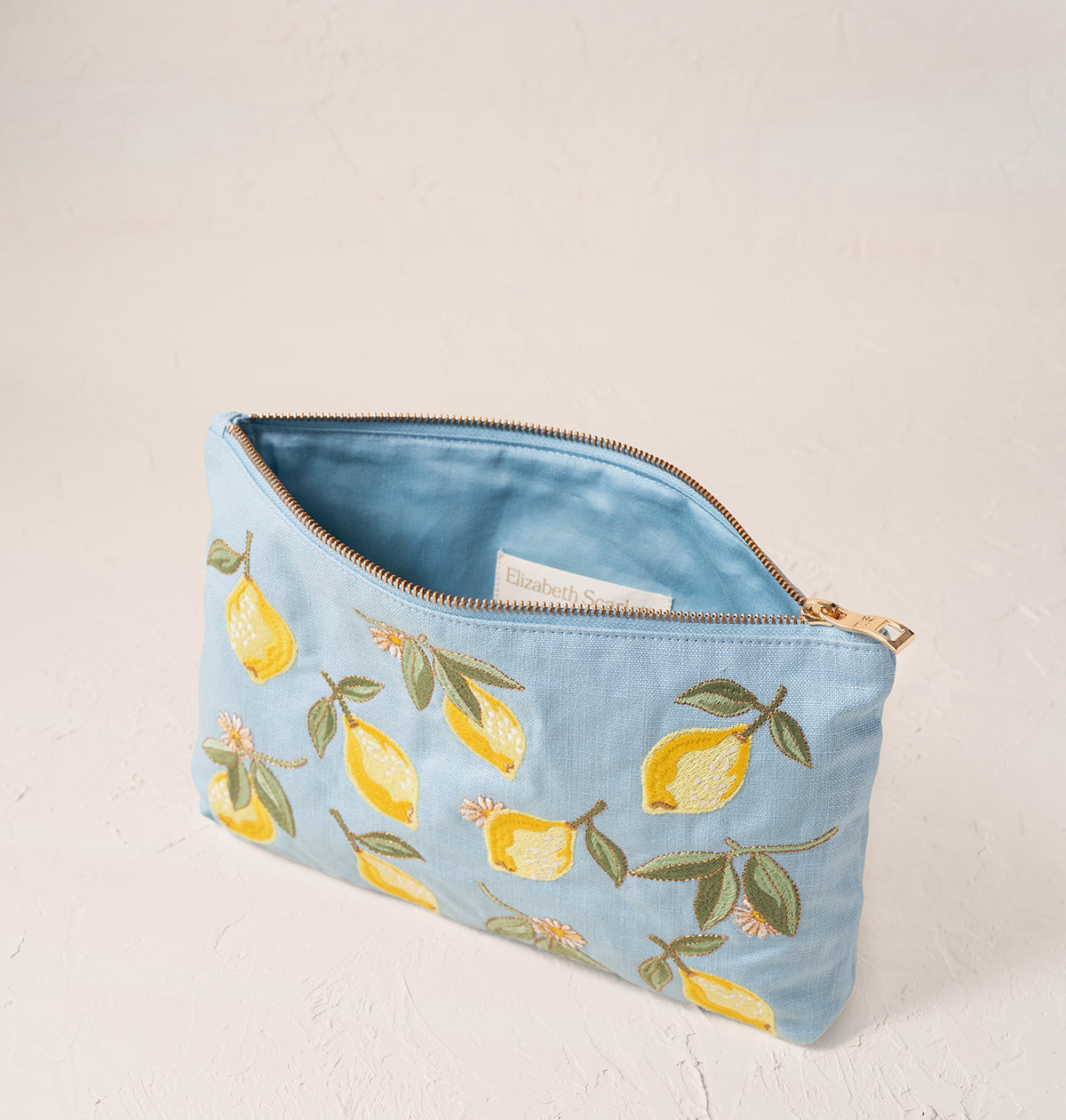 Lemon Blossom Everyday Pouch – Elizabeth Scarlett