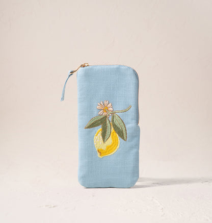 Lemon Blossom Glasses Case