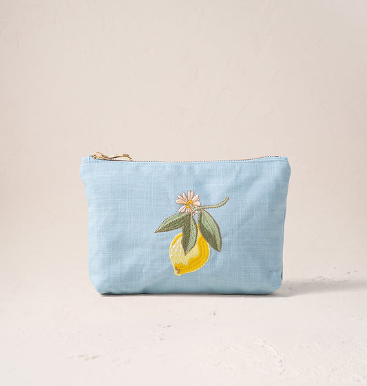 Lemon Blossom Mini Pouch