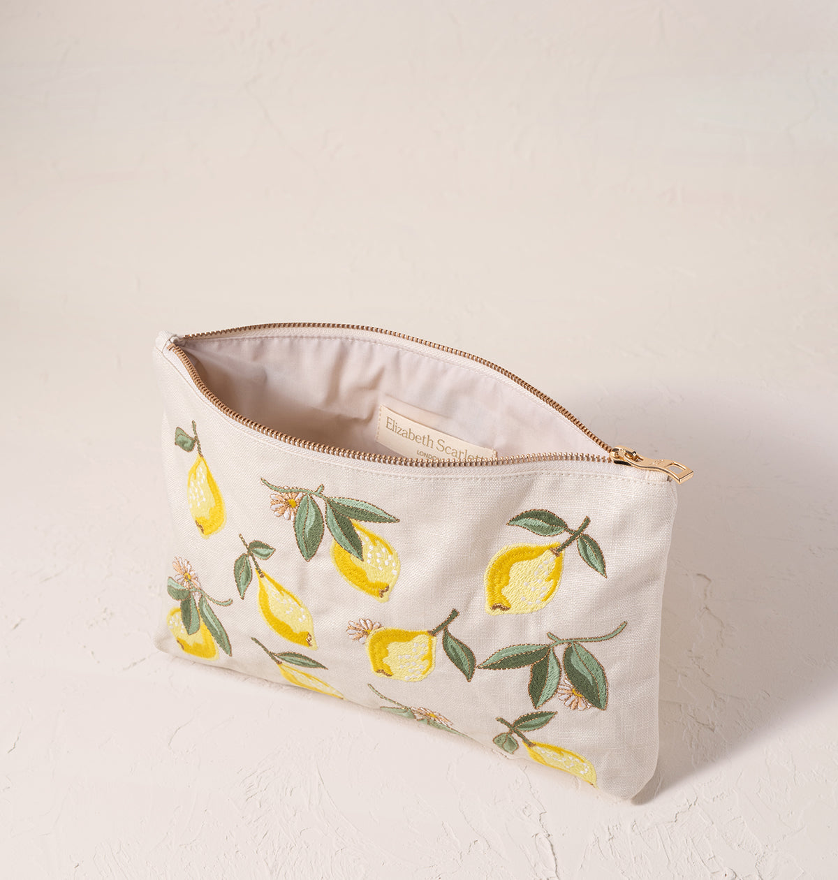 Lemon Blossom Everyday Pouch – Elizabeth Scarlett
