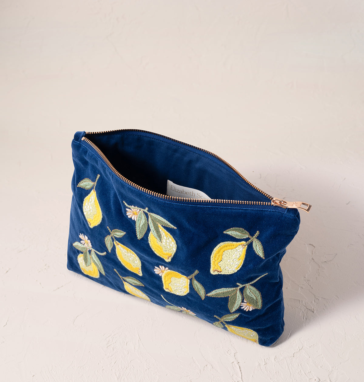 Lemon Blossom Everyday Pouch – Elizabeth Scarlett
