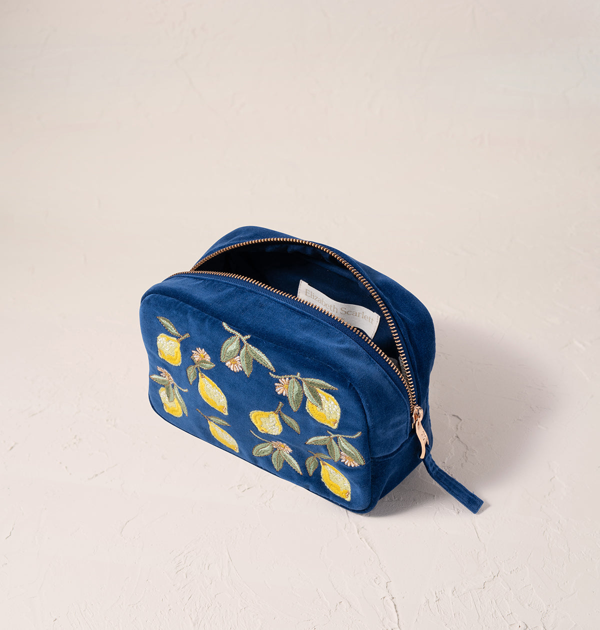 Elizabeth scarlett メイクアップバッグ Orange Blossom Makeup Bag – Elizabeth Scarlett