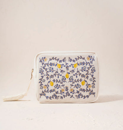 Lemon Garden Wash Bag