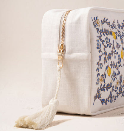 Lemon Garden Wash Bag