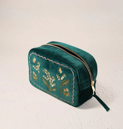 Lily of the Valley Makeup Bag
