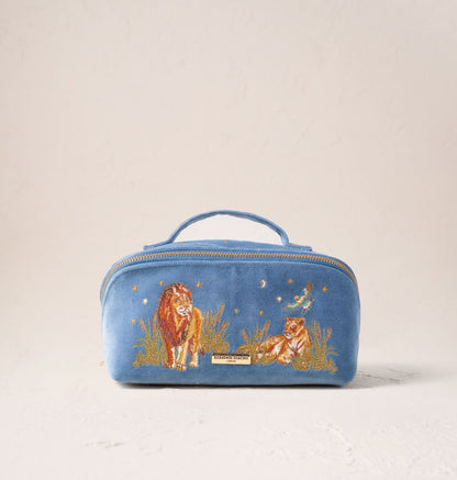 Lion Pride Open Flat Makeup Bag
