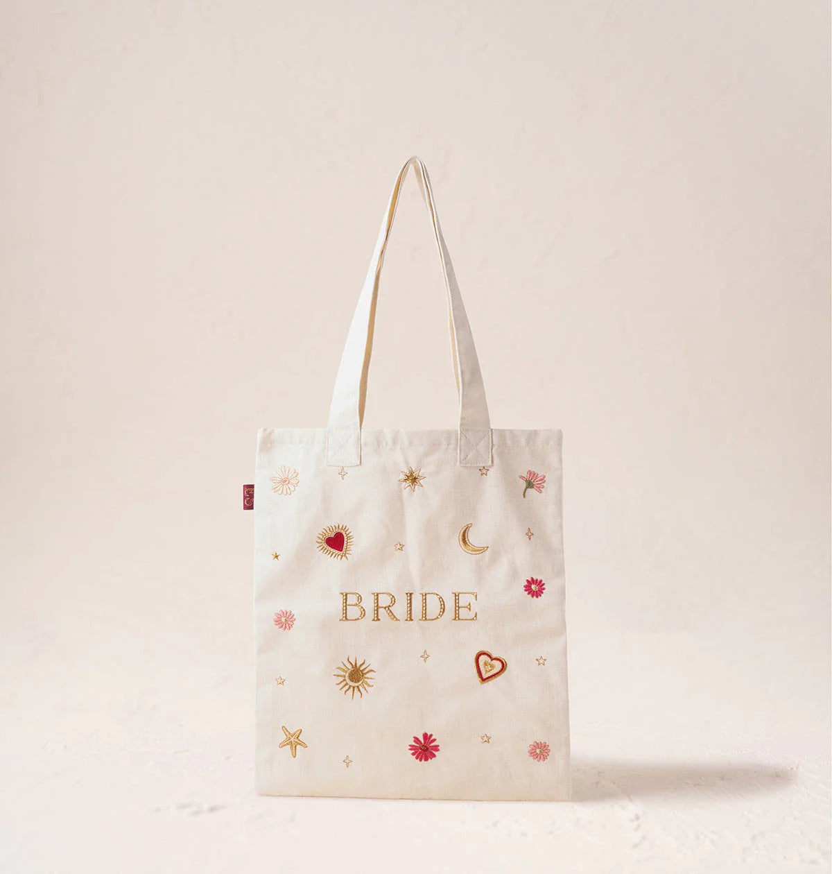 Love Charm Bride Canvas Tote
