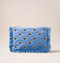 Love Hearts Frill Pouch