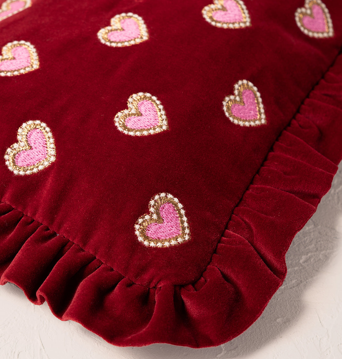 Love Hearts Frill Pouch - discounts and promo codes at Elizabeth ...