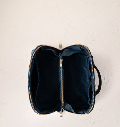 Majestic Swans Open Flat Makeup Bag