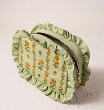 Marigolds Frill Makeup Bag