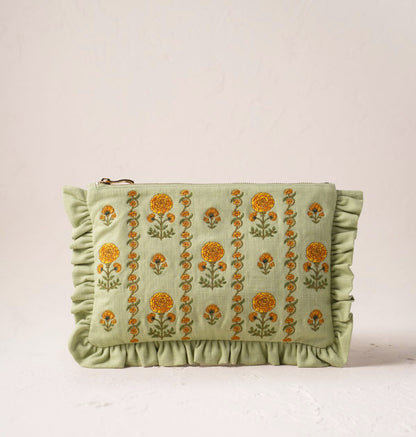 Marigolds Frill Pouch