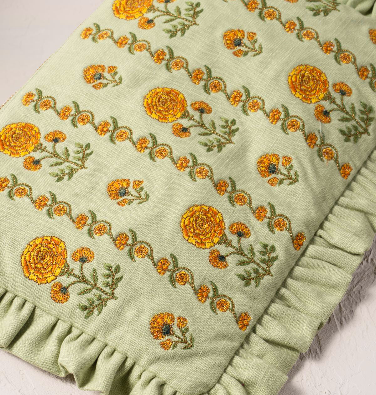 Marigolds Frill Pouch
