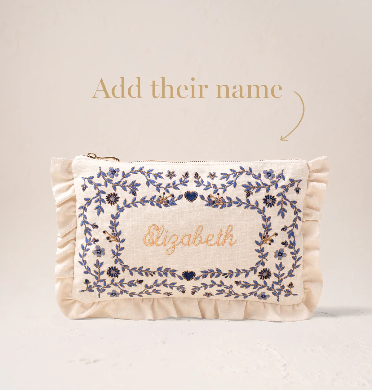 Mediterranean Garden Full Name Everyday Pouch