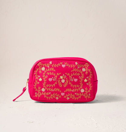 Mediterranean Garden Makeup Bag
