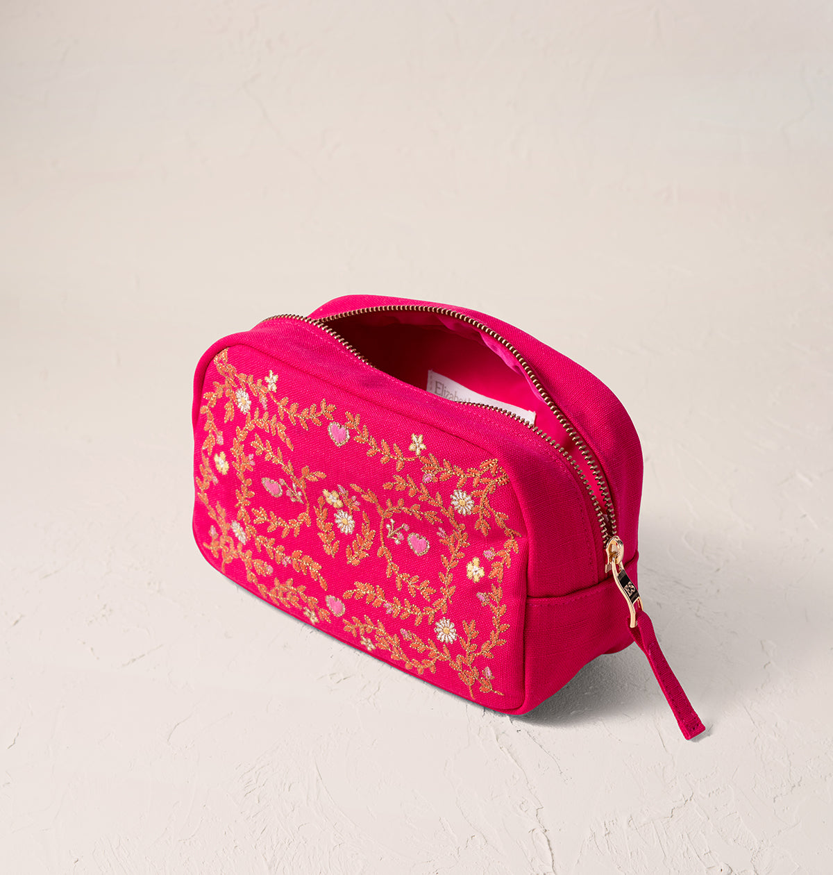 Mediterranean Garden Makeup Bag
