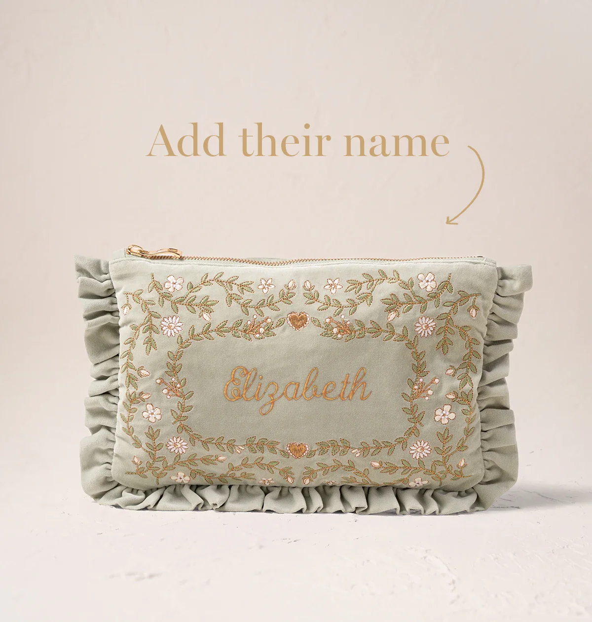 Mediterranean Garden Full Name Everyday Pouch