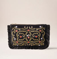 Mediterranean Garden Frill Pouch