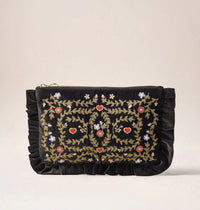 Mediterranean Garden Frill Pouch
