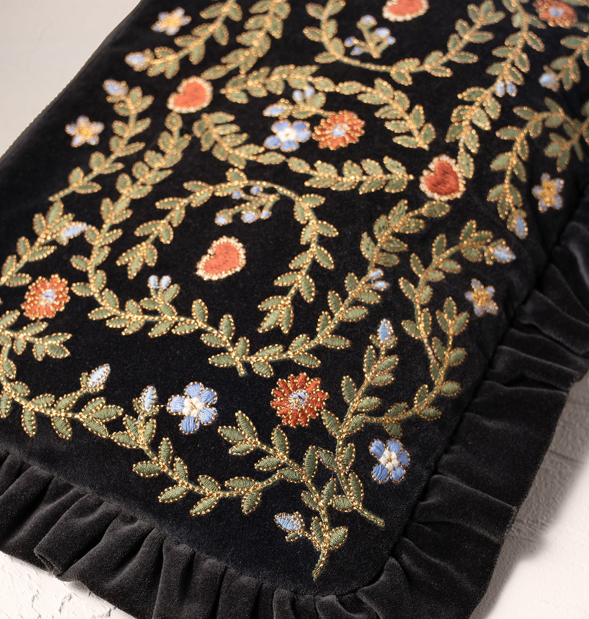 Mediterranean Garden Frill Pouch