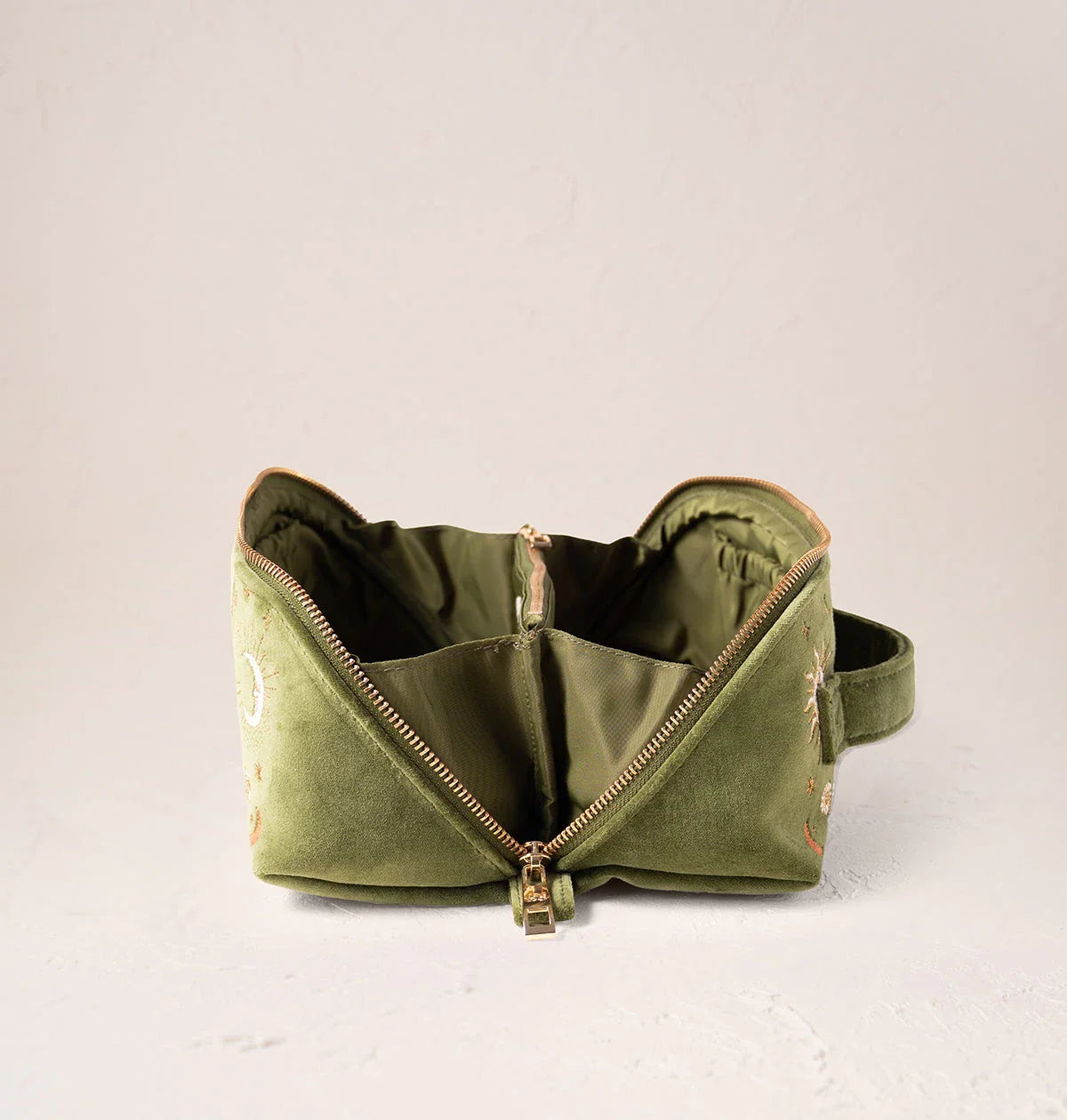 Midnight Mysticism Open Flat Makeup Bag