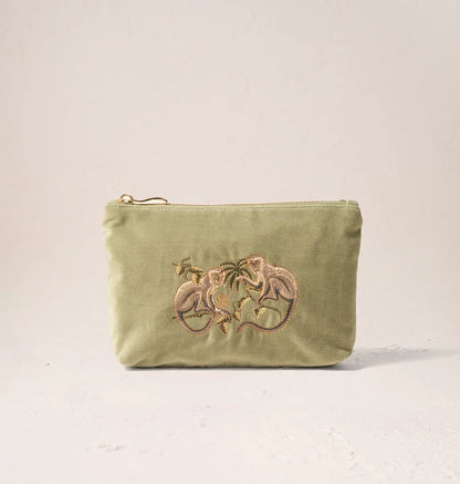 Monkeys Mini Pouch