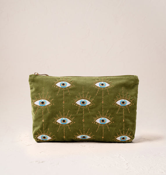 ＊Elizabeth Scarlett＊ セレスティアル アイ ベルベット ポーチ Celestial Everyday Pouch – Elizabeth Scarlett