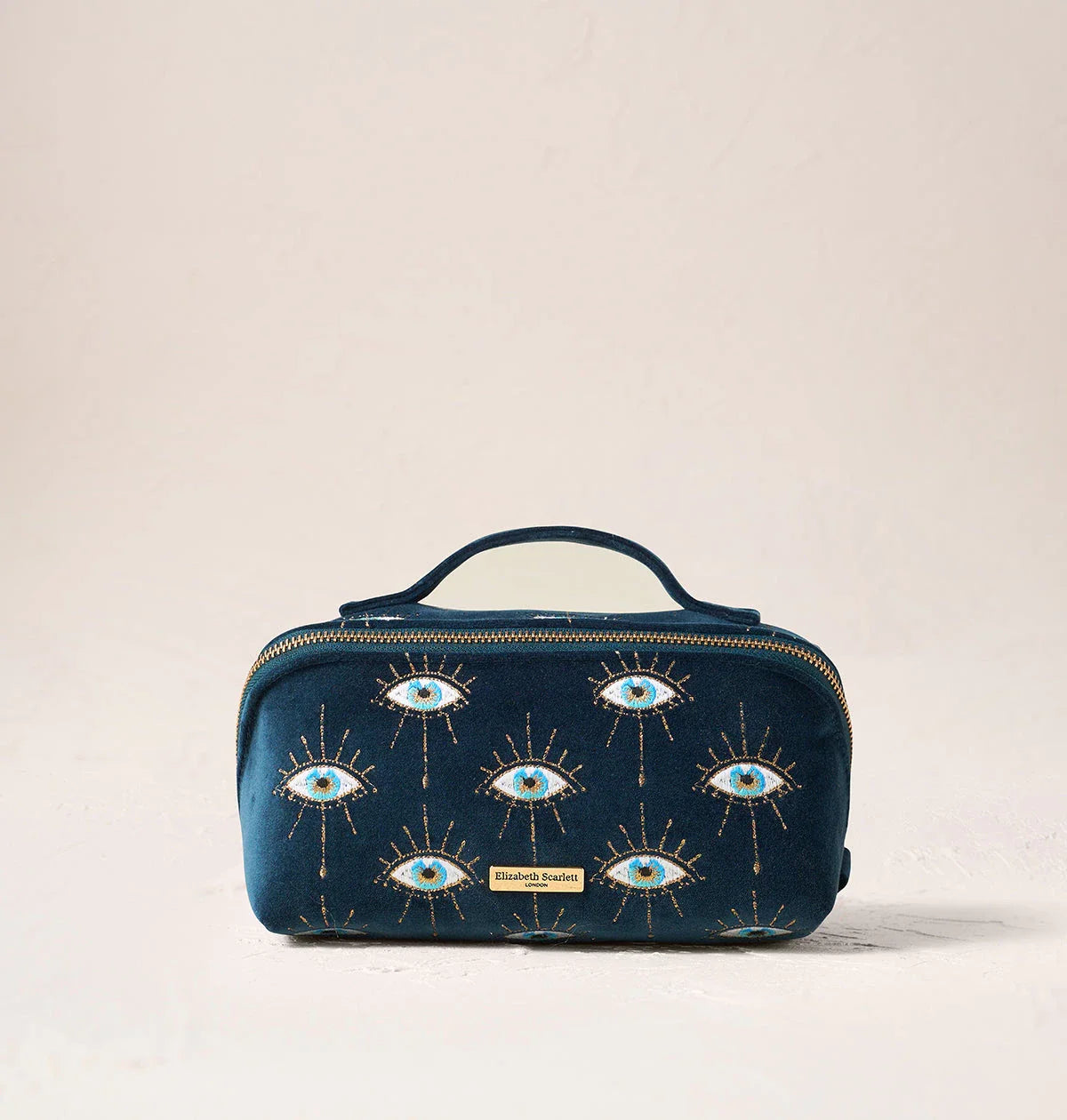 Mystical Eye Open Flat Makeup Bag