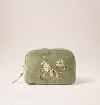 Mystical Horse Makeup Bag