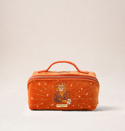 Mystical Lion Open Flat Makeup Bag