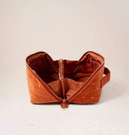 Mystical Lion Open Flat Makeup Bag