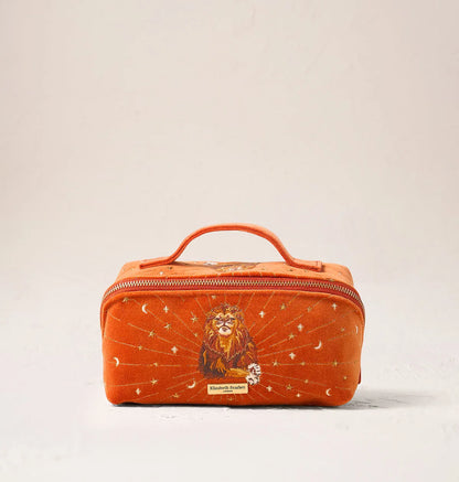 Mystical Lion Open Flat Makeup Bag
