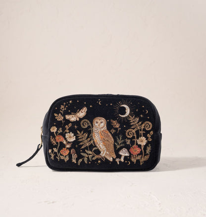 Mystical Owl Makeup Bag