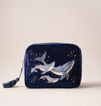 Mystical Whale Wash Bag